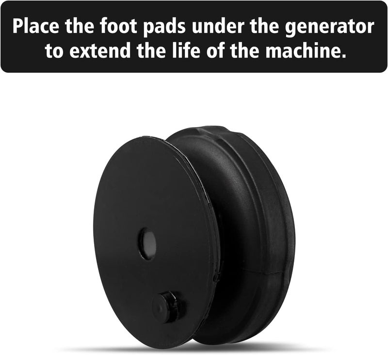 CLSR2U Rubber Foot Pads Fit for Hon da Generator - Lower Rubber Vibration Foot Pads Fit for Hon da EU2000i EB2000i Generator, Replace 68325-Z07-003, Set of 4 - Image 5